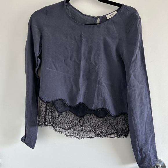 Aritzia Wilfred Desais 100% silk top - Picture 1 of 6